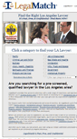Mobile Screenshot of losangeles.legalmatch.com