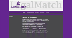 Desktop Screenshot of legalmatch.nl