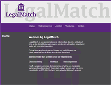 Tablet Screenshot of legalmatch.nl