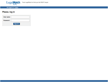 Tablet Screenshot of cms.legalmatch.com