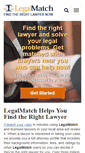 Mobile Screenshot of legalmatch.com